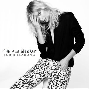 4th and Bleeker for Billabong leopard jeans